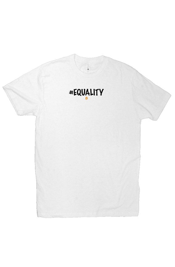 Bitcoin Equality Series Tee (White)